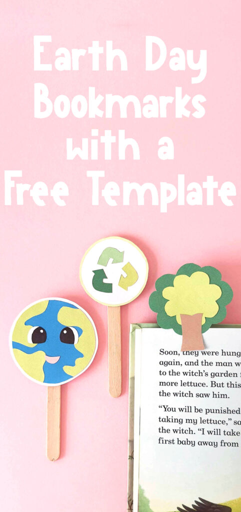 Earth Day Bookmarks - Free Printable Template