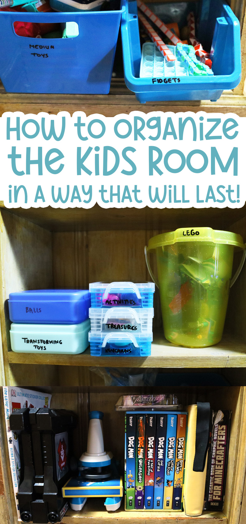 Organizing Kids' Stuff: The Big Kids Room Purge