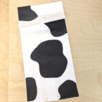Cow Paper Bag Puppet and Favor Bag * Moms and Crafters