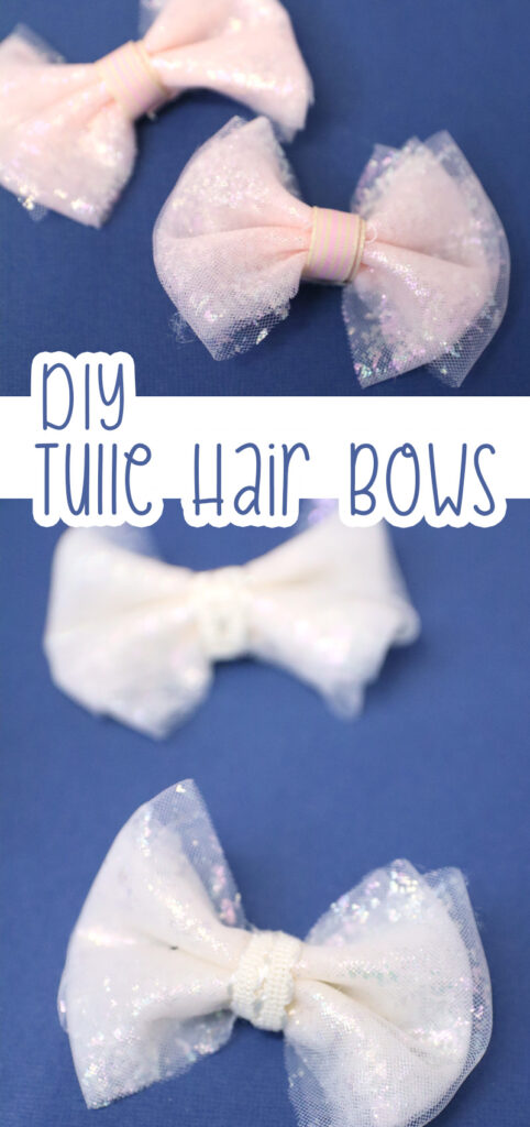 How To Make DIY TULLE BOWS