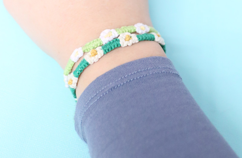 Ravelry: Spring flower bracelet pattern by Katerina Dimitrova