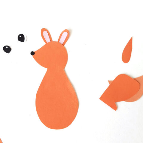 Preschool Kangaroo Craft * Moms and Crafters