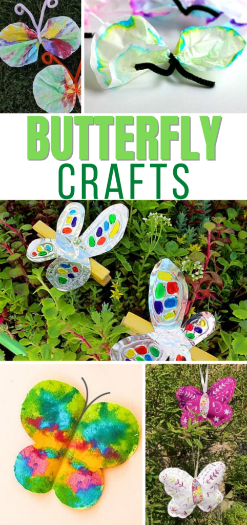 24 Butterfly Crafts for Toddler Through Teen! * Moms and Crafters