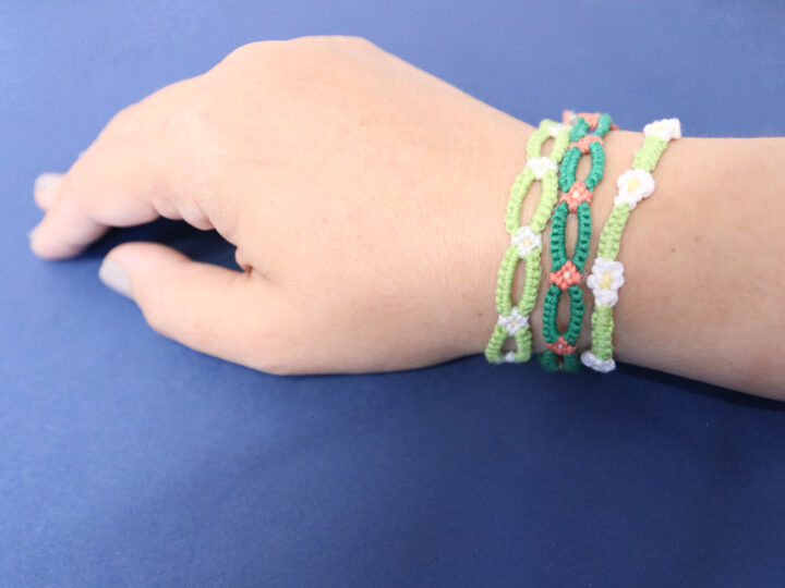 DIY Daisy Chain Friendship Bracelet