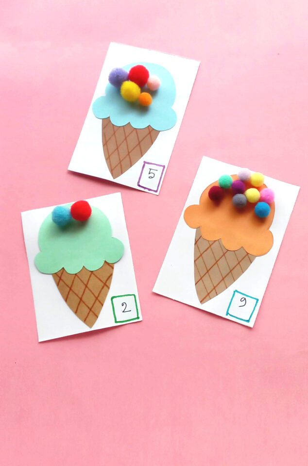 Ice Cream Activity for Preschool * Moms and Crafters