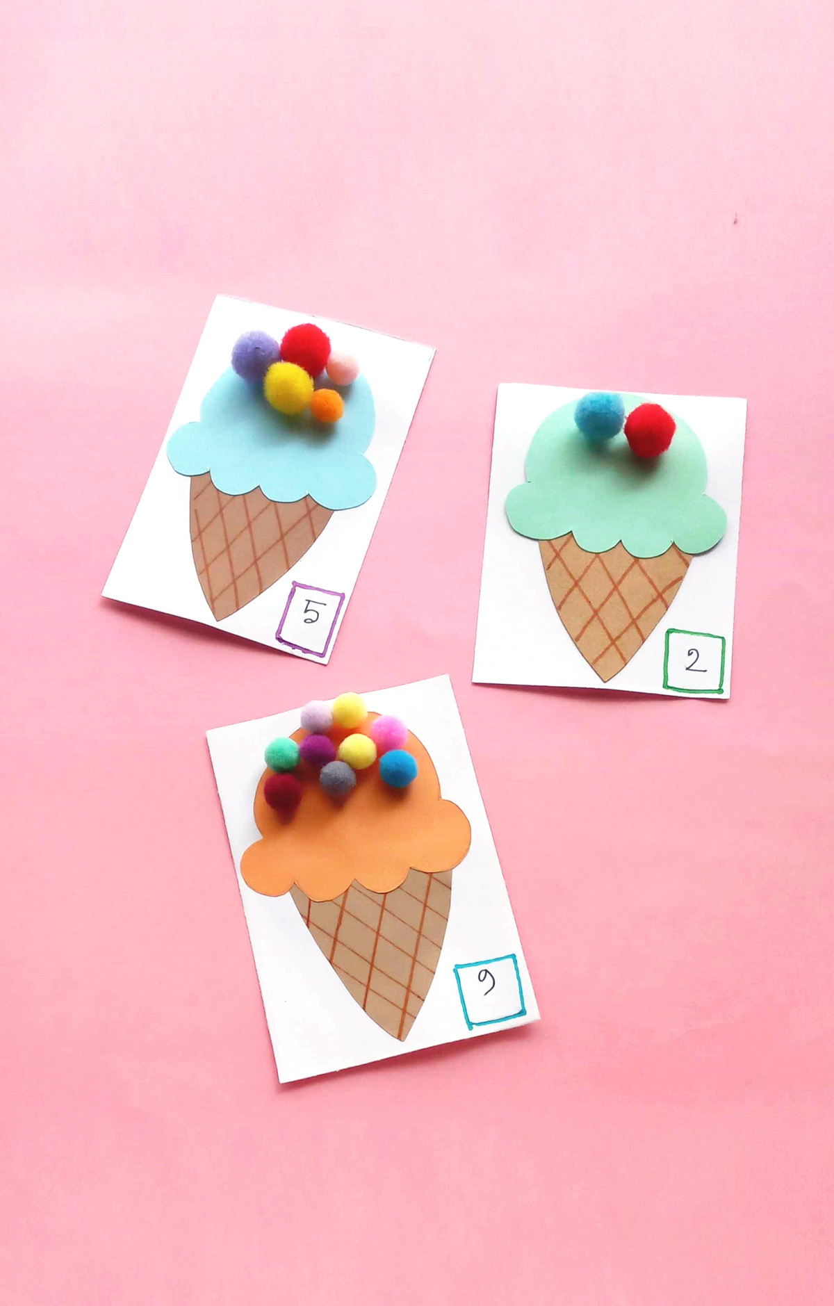 Ice Cream Activity for Preschool * Moms and Crafters