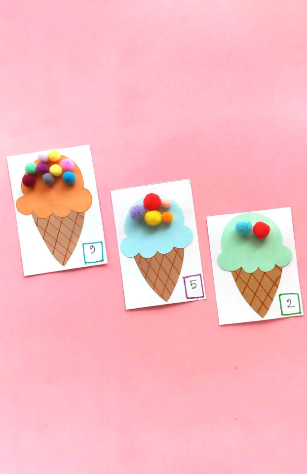 Ice Cream Activity for Preschool * Moms and Crafters