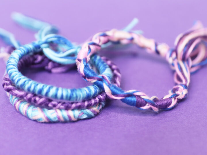 How to Make Thread Wrapped Friendship Bracelets