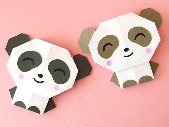 How to Make an Origami Panda