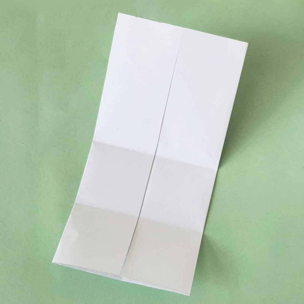 trifolded paper